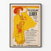 Vintageposter Cleveland Leader 1896 för väggdekoration