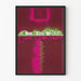 Poster Konst av samtida dans Modern design