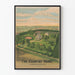 Vintageposter The Country Home - Rustik och lantlig väggdekoration
