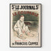 Vintageposter Le Coupable av Steinlen för Le Journal
