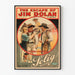 Vintage västernposter The Escape of Jim Dolan