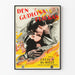 Vintage italiensk poster 'Den gudlösa flickan' av Cecil B. De Mille