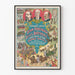 Vintageaffisch Cirque Adam Forepaugh och Sells Brothers