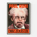 Vintage poster för väggdekoration Émile Zola Paul Muni