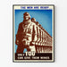 Amerikansk militär vintageposter « The Men Are Ready »