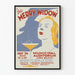 Vintageposter The Merry Widow - Retro väggdekoration