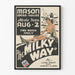 Vintageaffisch för teatern The Milky Way Mason Opera House