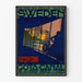 Vintageposter av Göta kanal, Sverige