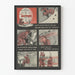 Vintageaffisch BD militär The Murder of a Fine Cal .50 av Killer Joe Dope