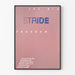 Dekorativ poster The NIH Stride Program Design Minimalist