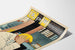 Vintageposter The Old Book Man - Retro och konstnärlig väggdekoration