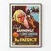 Vintageposter The Patriot - Klassisk filmväggdekoration