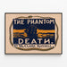 Vintageposter The Phantom Death av W. Clark Russell — inramlat konstverk på väggen