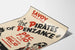 Vintageposter av The Pirates of Penzance för väggdekoration teater