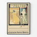 Vintage dekorativ poster - Teaterillustration