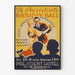 Vintageposter The President's Birthday Ball - Retro väggdekoration