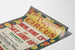 Vintageposter The Puppet Circus - Väggdekoration Teater