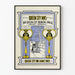 Vintageposter Queen City Inks - Tryckfärgsreklam