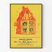Vintageaffisch teater English Theatre Indianapolis The Rivals