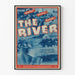 Vintageposter av dokumentärfilmen The River