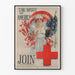 Vintageposter The Spirit of America Croix-Rouge US