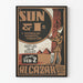 Vintageposter The Sun and I - Tematisk väggdekoration Egypten Antik