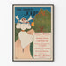 Vintageposter The Sunday Journal, illustration Art Nouveau
