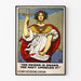 Vintage militär poster « The Sword is Drawn » väggdekoration marin
