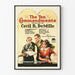 Vintageposter The Ten Commandments - Klassisk filmväggdekoration