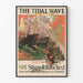 Vintageposter The Tidal Wave - 95 sjösatta fartyg, 1918