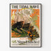 Vintageposter The Tidal Wave - 95 båtar sjösatta 1918