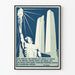 Vintage väggposter "La Flamme du Devoir"