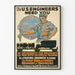 Rekryteringsaffisch för U.S. Engineers - Vintage militärposter