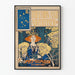 Vintageposter The Union and Advertiser maj 1895 - Väggdekoration Art Nouveau