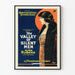 Vintageposter The Valley of Silent Men - Retro Väggdekoration