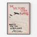 Vintageposter The Victory Loan Flyers - Tematisk väggdekoration med flygplan och tåg