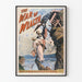 Vintageposter The War of Wealth - retro väggdekor