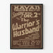 Vintageaffisch Teater The Warrior's Husband 1930-talet