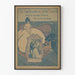 Vintage poster för väggdekoration "The Way to Ask a Girl to Marry"