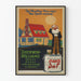 Vintageposter för Sherwin-Williams husfärg som tål värme