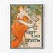 Vintageposter The West End Review av Alfons Mucha