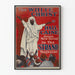 Vintageposter The White Christ av Hall Caine - Retro väggdekoration