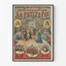 Vintageposter La Petite Fée Väggdekoration Teater