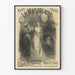 Poster Teater La Marjolaine - Vintage väggdekoration Teater-Opera-Bouffe