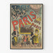 Vintageaffisch teater Théâtre de la Renaissance Paris utan Paris