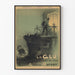 Vintageposter av Nice Operahus La Glu