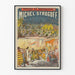 Affisch Montmartre Teater Michel Strogoff 1884