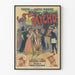 Vintageaffisch för operett Les P'tites Michu - Théâtre des Bouffes-Parisiens
