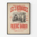 Vintageposter Théâtre des Champs-Élysées Les 3 Normandes