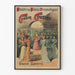 Vintageposter för Théâtre des Folies-Dramatiques Cousin Cousine